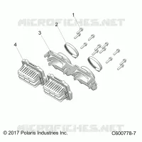 ENGINE, REED VALVE AND THROTTLE BODY ADAPTOR