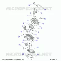 CRANKCASE AND CRANKSHAFT