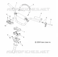 STEERING, HANDLEBAR MOUNTING