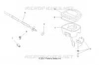 CONTROLS   THROTTLE  ASM. AND CABLE