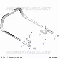BODY, PASSENGER GRAB BAR
