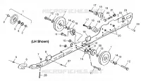 RAIL MOUNTING (SUSPENSION) TRAIL TOURING 0982362 AND EUROPEAN TRAIL TOURING (4942314231B012)