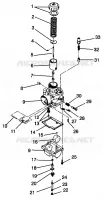 CARBURETOR WIDETRAK LX 0982065 AND EUROPEAN WIDETRAK LX E982065 (4943884388C013)