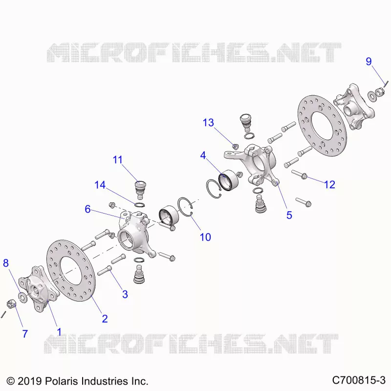 FRONT SUSPENSION HUB