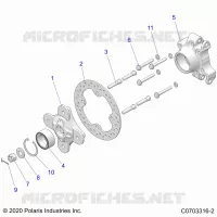 SUSPENSION, REAR CARRIER