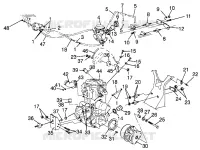 ENGINE MOUNTING SPORTSMAN 500 W969244 AND SWEDISH SPORTSMAN 500 S969244 (4936093609A011)