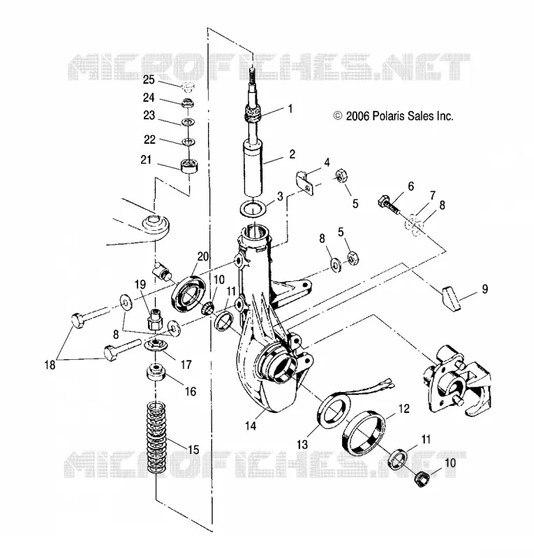 FRONT SUSPENSION STRUT