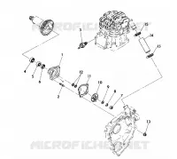 WATER PUMP ASSEMBLY 350 4X4 / W928139 (4922832283040A)
