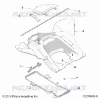 BODY, REAR STORAGE