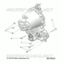 DRIVE TRAIN, GEARCASE MOUNTING