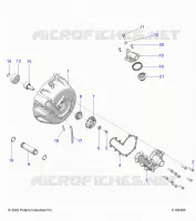 ENGINE, COOLING SYSTEM AND WATER PUMP