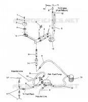 FUEL SYSTEM SLT 750 B944170 (4925942594006A)