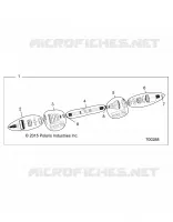 DRIVE TRAIN, REAR HALF SHAFT