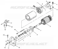 STARTING MOTOR LITE DELUXE 0963431 (4931663166C012)