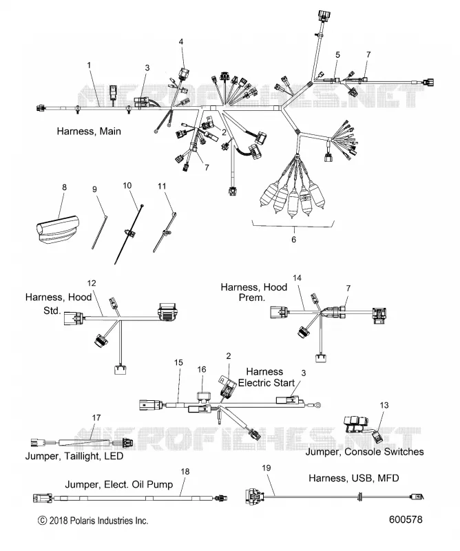 ELECTRICAL, WIRE HARNESS