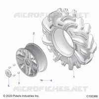 WHEELS, FRONT