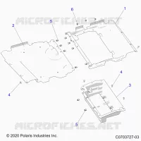 FLOOR PANELS, UNDERSEAT