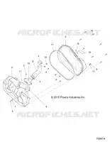 DRIVE TRAIN, CLUTCH COVER AND DUCTING