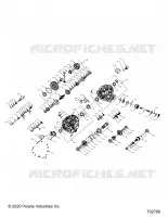 DRIVE TRAIN, MAIN GEARCASE INTERNALS