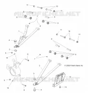 FRONT SUSPENSION A-ARMS