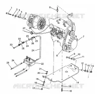 ENGINE MOUNTING SPORT 0980443 AND SPORT TOURING 0980243 (4942054205C003)
