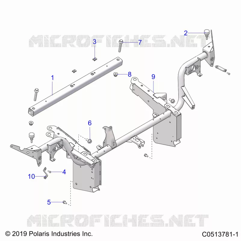 CHASSIS, FRONT FRAME ASM. (CANADA)