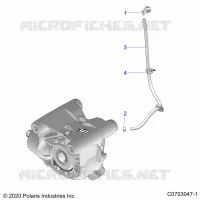 DRIVE TRAIN, GEARCASE, FRONT, VENTING