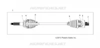 DRIVE TRAIN, REAR DRIVE SHAFT