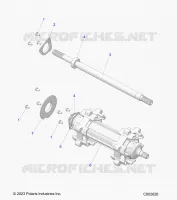 DRIVE TRAIN, JACKSHAFT AND DRIVE SHAFT