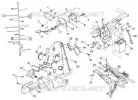 ELECTRICAL/TAILLIGHT MAGNUM 4X4 W97AC42A,  SWEDISH MAGNUM 4X4 S97AC42E AND (4940834083C008)