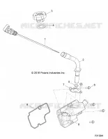 OIL DIPSTICK AND BREATHER