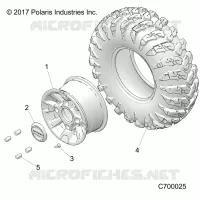 WHEELS, FRONT