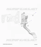 ENGINE, THROTTLE PEDAL