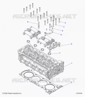 ENGINE, CYLINDER HEAD