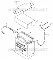 BATTERY BOX SLTX B974590 AND INTL. SLTX I974590 (4941214121B005)