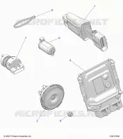 ELECTRICAL, SWITCHES, HORN AND ECM