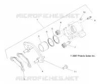REAR BRAKE CALIPER