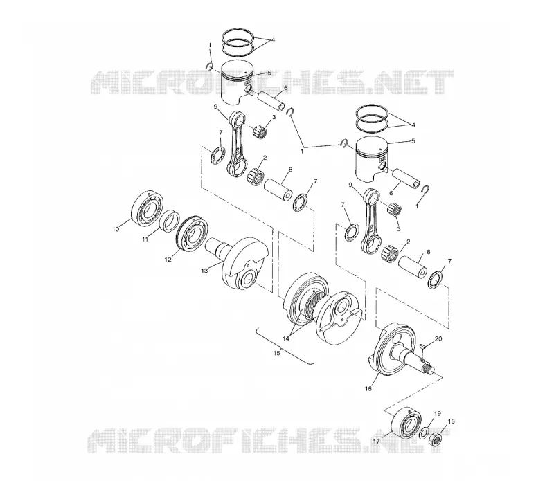PISTON   CRANKSHAFT