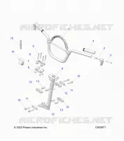STEERING, HANDLEBAR MOUNTING