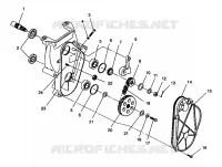 CHAINCASE ASSEMBLY LITE 0943433,STARLITE 0943427 AND  LITE DELUXE 0943431 (4924992499017A)