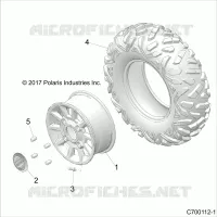 WHEELS, FRONT