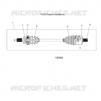 DRIVE TRAIN, DRIVE SHAFT, FRONT