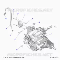DRIVE TRAIN, MAIN GEARCASE MOUNTING
