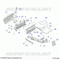 ENGINE, EXHAUST SYSTEM
