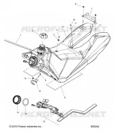 FUEL SYSTEM, FUEL TANK ASM.