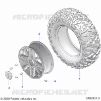 WHEELS, FRONT