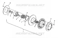 DRIVEN CLUTCH ASSEMBLY RXL/0930768 AND RXL SKS/0930568 (4922992299024A)