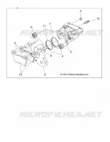 BARKE FRONT BRAKE CALIPER (BUILT 1/31/16 AND BEFORE)