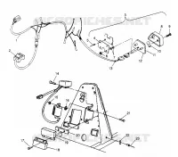 ELECTRICAL/TAILLIGHT ASSEMBLY TRAIL BLAZER W947221 (4926832683C002)
