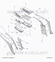 REAR BODYWORK FENDERS AND BEZELS